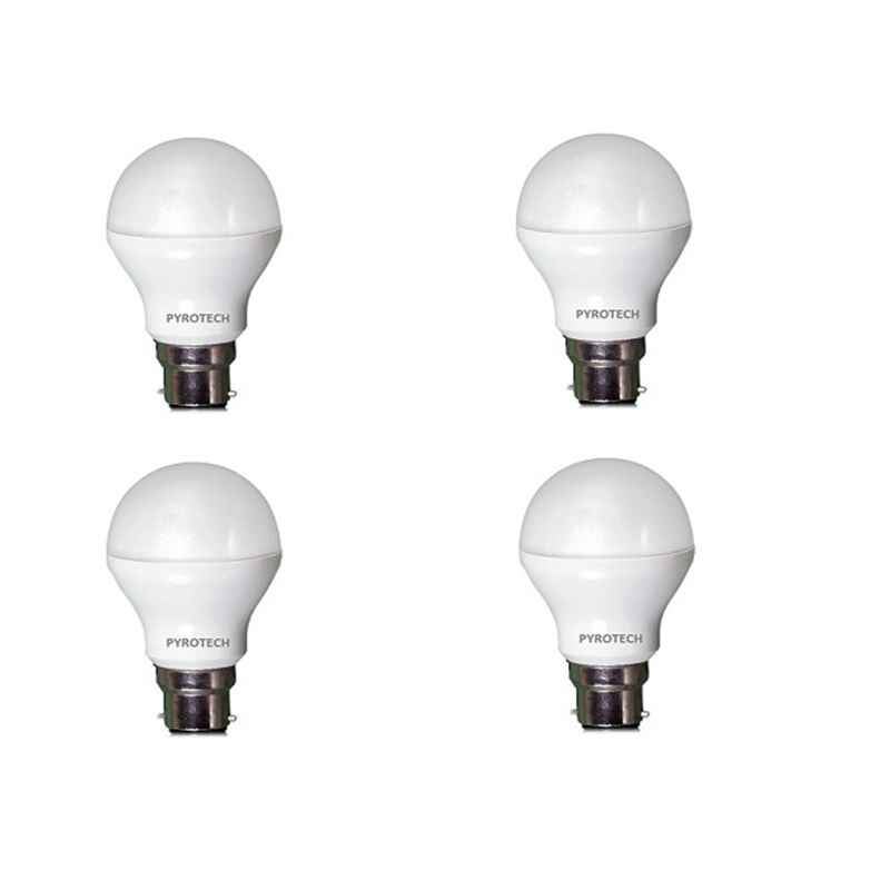 Pyrotech 5W Cool White LED Bulb, PELB05X4CW (Pack of 4)