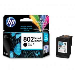 HP 802 Black Ink Cartridge, CH561ZZ