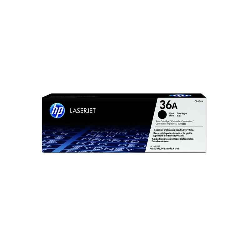 HP 36A Black LaserJet Print Cartridge, CB436A