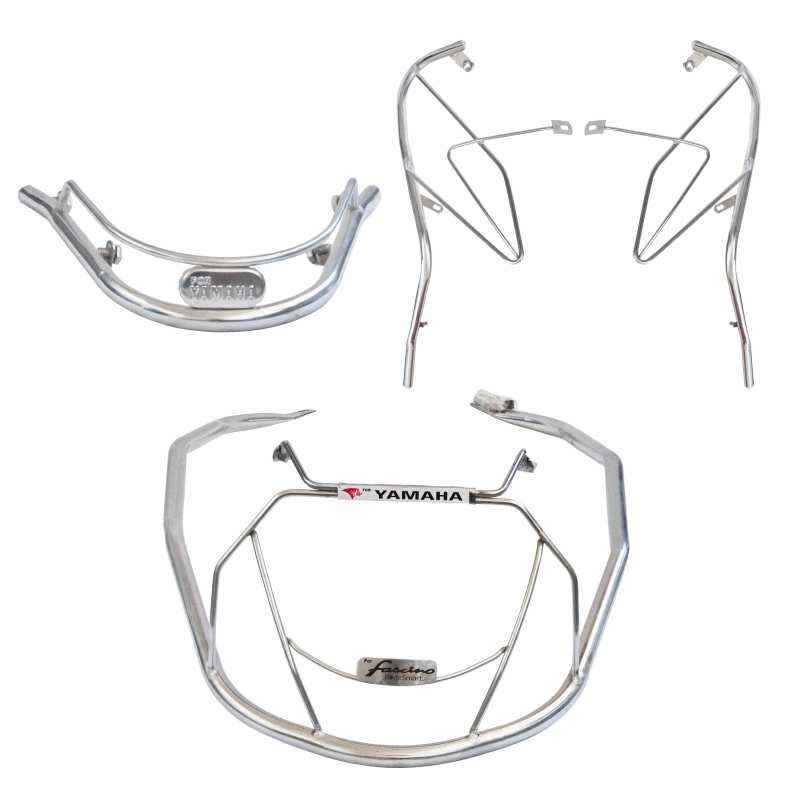 Ride Smart Stainless Steel Safety Guard Set for Yamaha Fascino