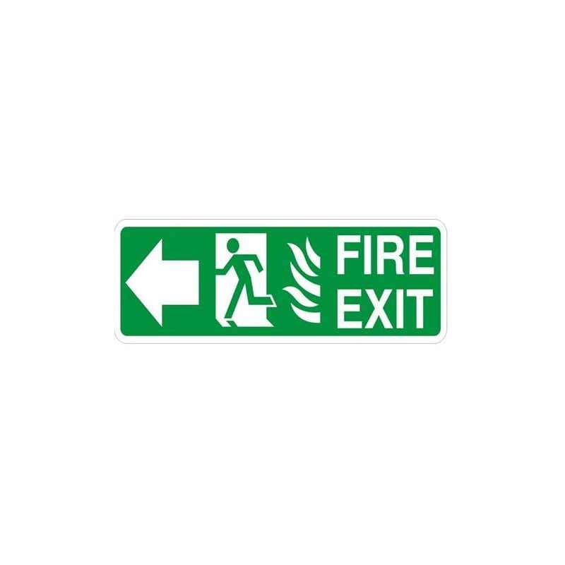 Signtech Fire Exit with Arrow Sign Boards, FS-09