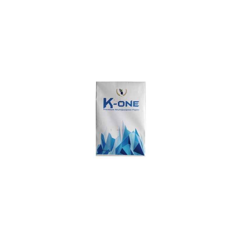 K-One 75GSM 500 Sheets A4 Size Premium Paper (Pack of 5)
