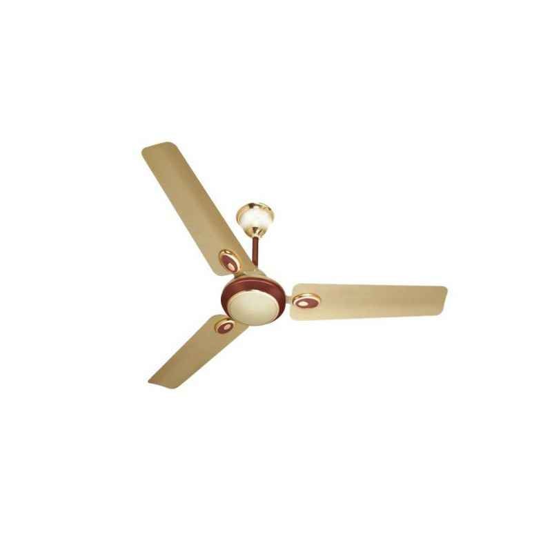 Black Cat 350rpm Deluxe Gold Ceiling Fans, Sweep: 1200 mm (Pack of 6)