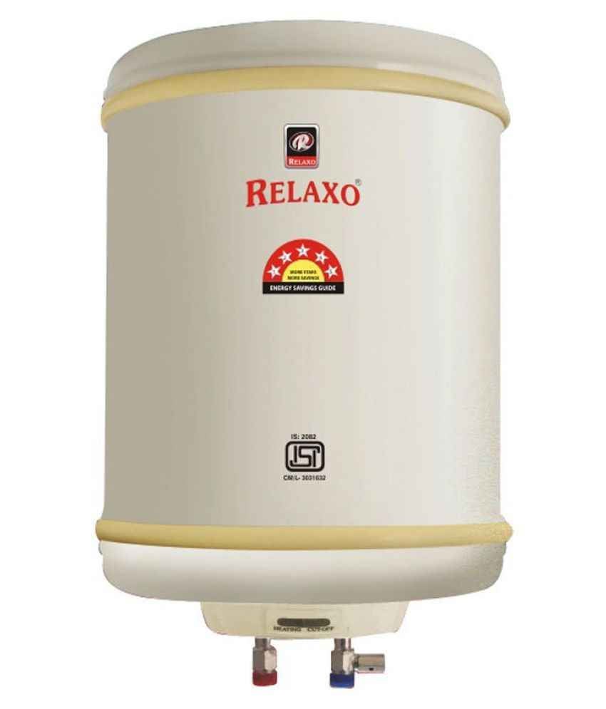 Buy Relaxo Hot Spring 10 Litre 5 Star Storage Water Heater Online At Best  Price On Moglix