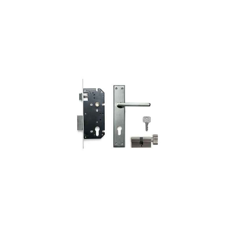 Godrej Matiz 230mm 1CK Door Handle with Lock Set, 8310