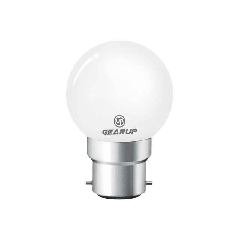 Gear UP 0.5W B-22 LUX-urious LED Bulb (Pack of 4)