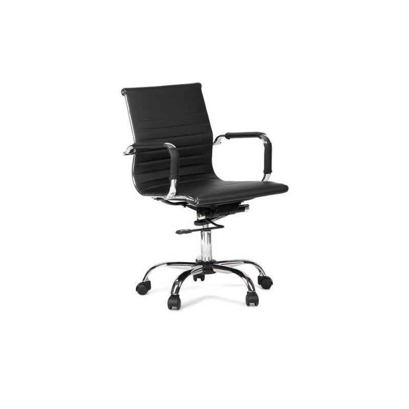 R P Enterprises Sleek Medium Back Office Chair, Dimensions: 45x48x60 cm