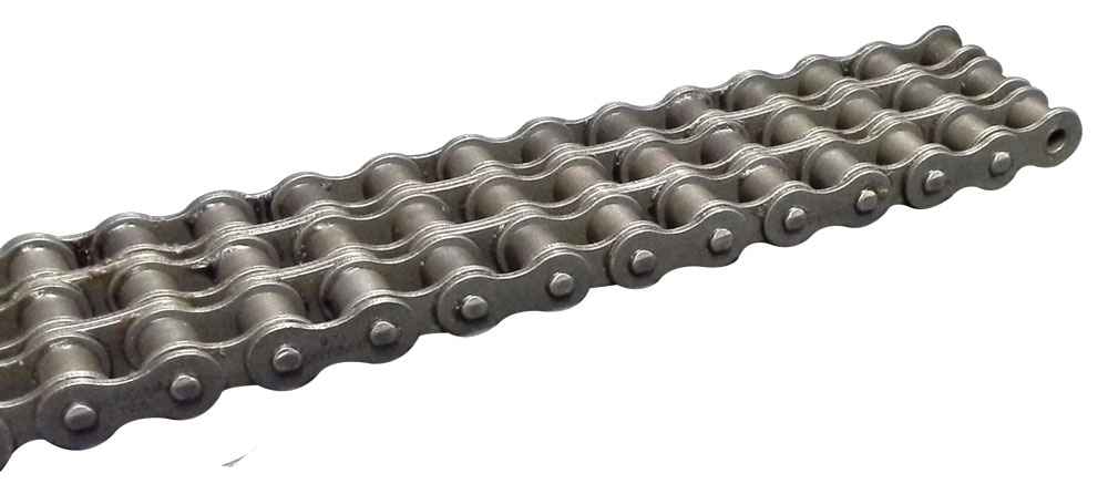 1/2x1 Inch Triplex Roller Chain, Length 