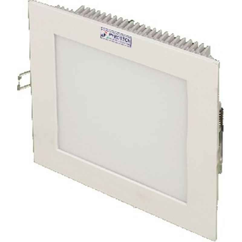 Pyrotech 3W Cool White Square LED Flat Panel Light, PE13DLW3OB
