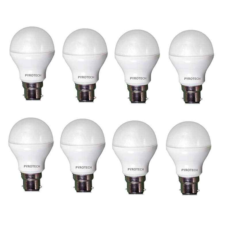 Pyrotech 12W Cool White LED Bulb, PELB012X8CW (Pack of 8)