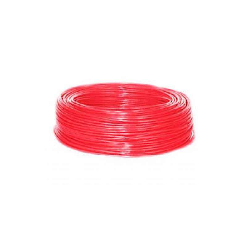 AG Lite 4 Sqmm Red House Wire, Length: 90m