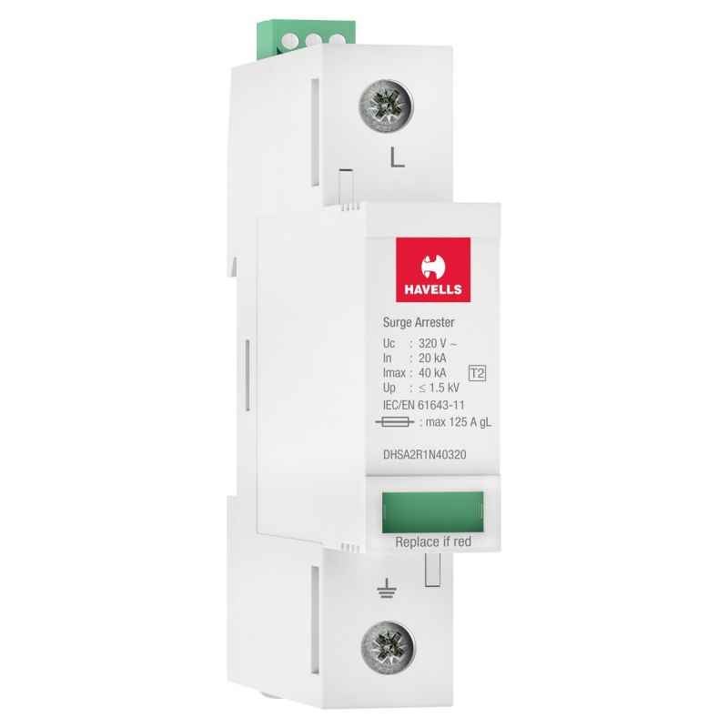 Havells 2 Type Single Pole AC Surge Protection Devices, DHSA2R1N40320