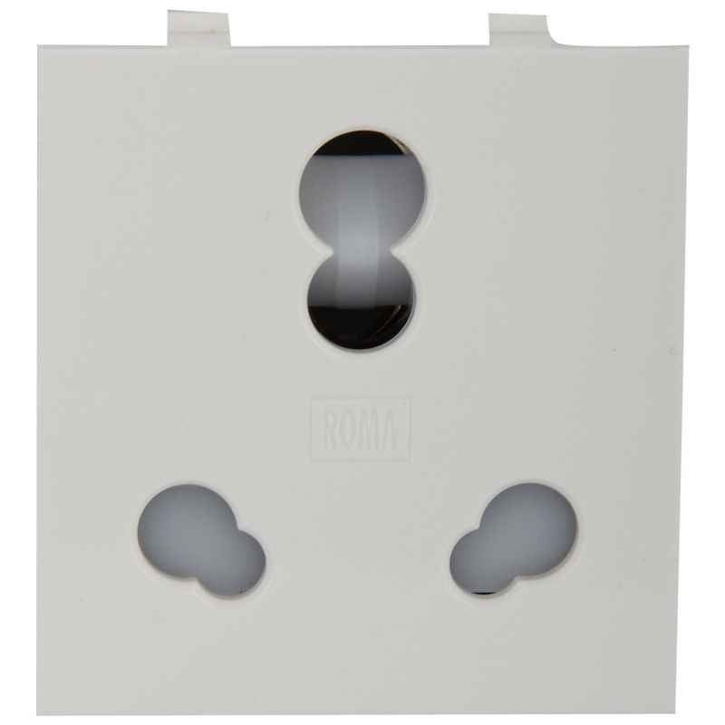 Anchor Roma 10 & 25 A Twin Socket(Pack Of 10)