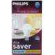 Philips 8.5W B-22 2-in-1 LED Bulbs, A55 (Pack of 2)