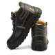 Safari Pro Rocksport Steel Toe Black Work Safety Shoes, Size: 10