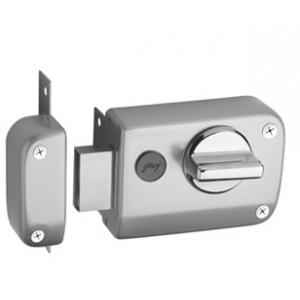 Godrej Ultra XL+ Rim Deadbolt 1 CK Satin Nickel Rim Lock, 6078