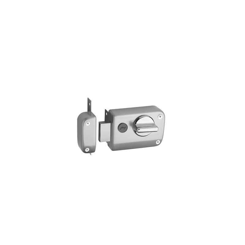 Godrej Ultra XL+ Rim Deadbolt 1 CK Satin Nickel Rim Lock, 6078