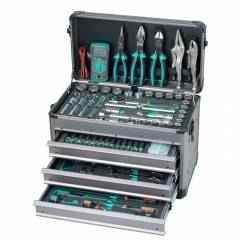 Proskit SK-612401M 124Pcs 1/2 Inch.1/4 Inch Driver Socket Tool Set