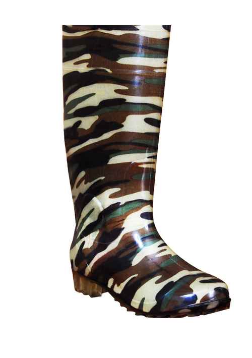 printed gumboots