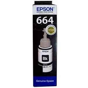 Epson 664 Ink Black Bottle (Pack of 3)