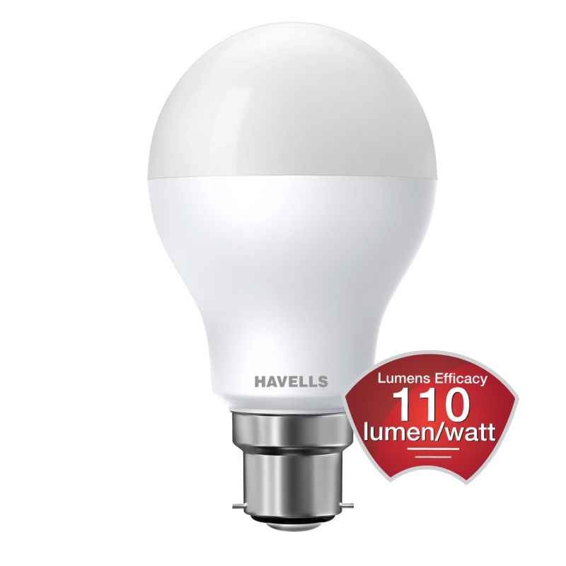 Havells NEW ADORE 5W B-22 LED Bulbs, LHLDERUEML8X005 (Pack of 2)