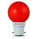 Bajaj 0.5W DECO Ping Pong Night LED Lamp Red (Pack of 2)