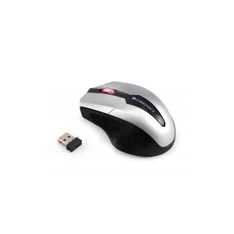 Zebronics Totem 4 Silver Wireless Mouse