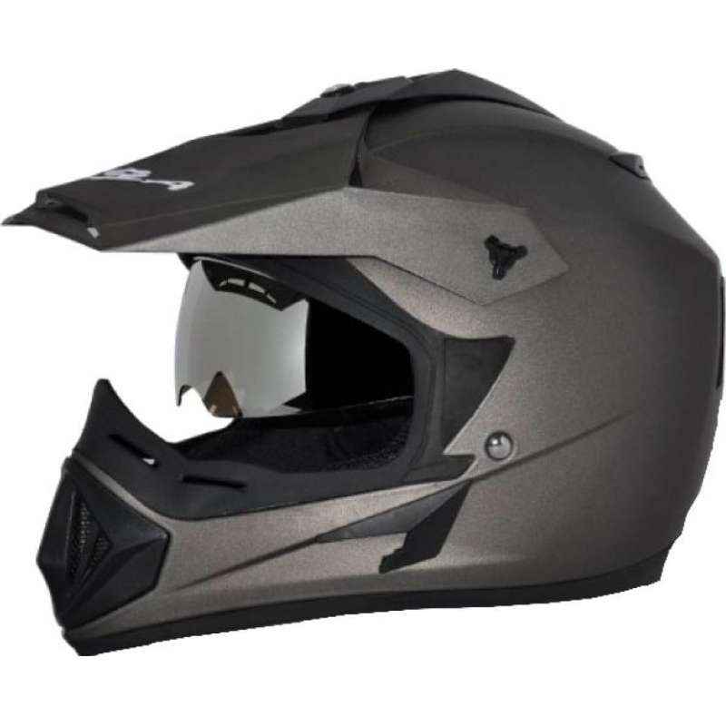 Vega Offroad DV Dull Anthracite Off Road Motocross Helmet Size Large 600 mm