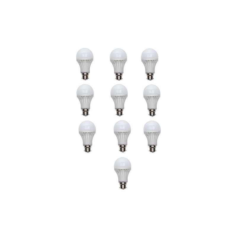 Superdeals 8W B-22 White LED Bulbs, SD148 (Pack of 10)