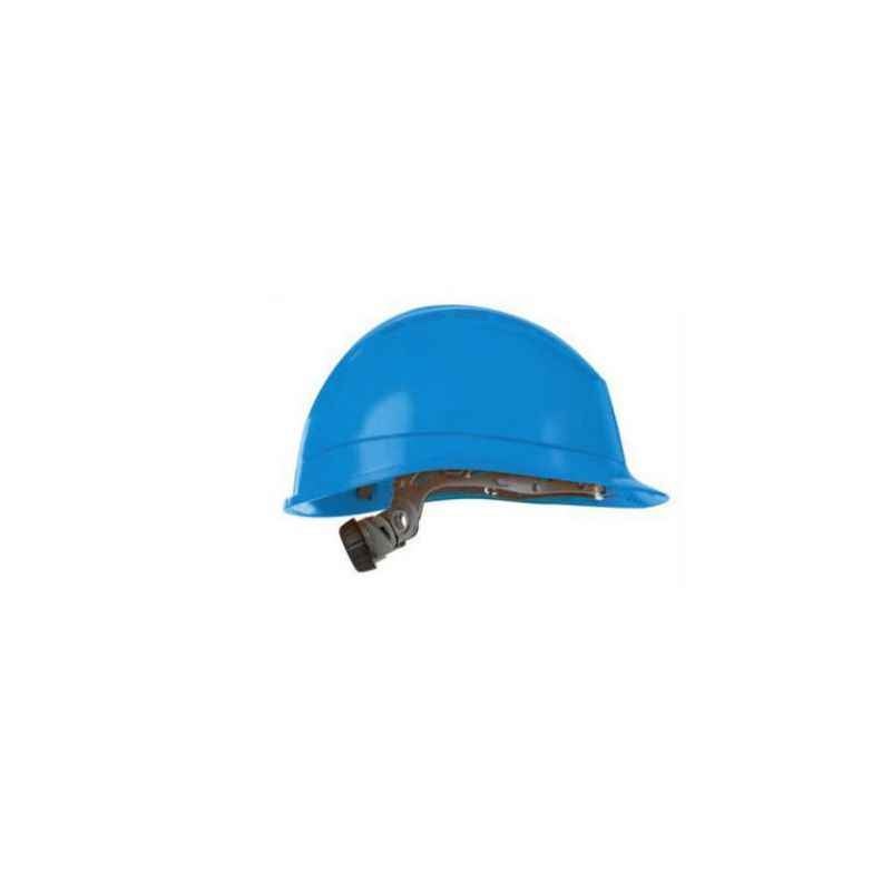 Mallcom Diamond III Blue Ratchet Safety helmet with CH02STR Chin Strap Set