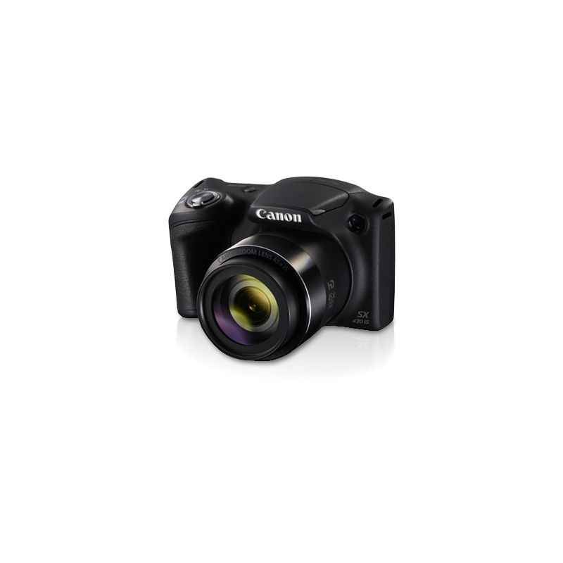 Canon PowerShot SX430 IS 20 MP Compact Black Digital Camera