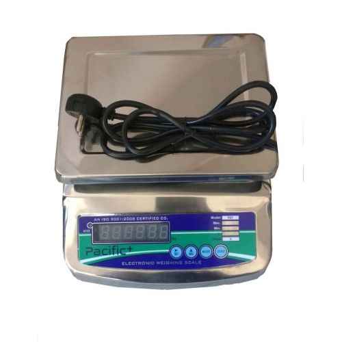 Buy Pacific Double Display Counter Weighing Scale, Capacity: 30 kg ...