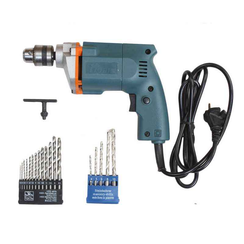Tiger 10mm Drill Machine with 18 Accessories