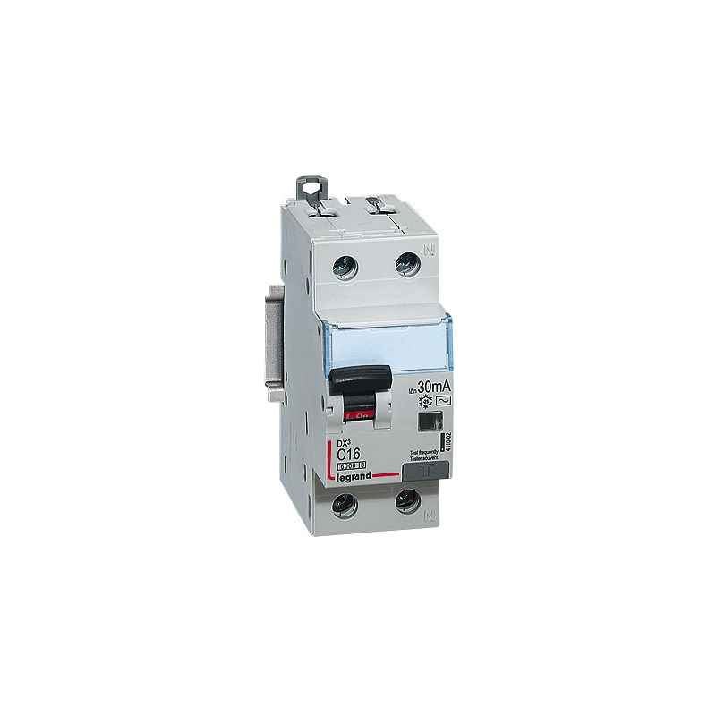 Legrand 32A DX³ 2 Pole HPI Type RCBOs for AC Applications, 4114 16