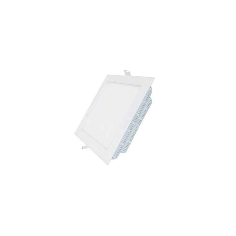 Dev Digital 12W A-max Square Warm White Heatsink Panel Lights, 6500 K (Pack of 4)