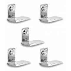 Doyours Metro Series 5 Pieces Glossy Finish Soap Dish Set, DY-0769