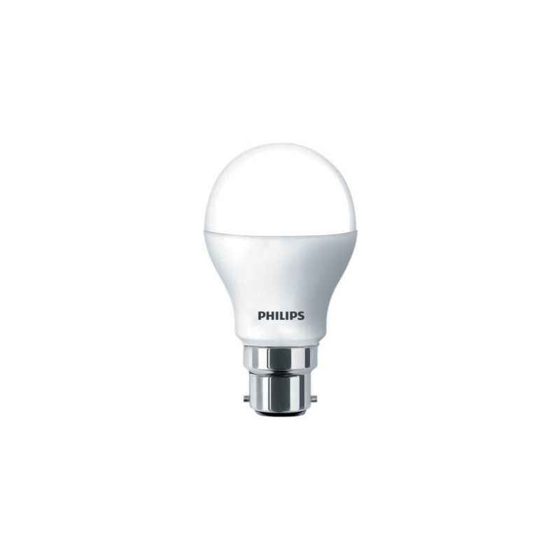 Philips 4W B-22 Warm White LED Bulb (Pack of 10)