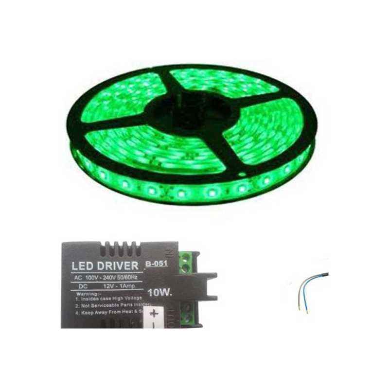 VRCT 3W Green Decorative Wall LED Strip Light with Adaptor, DL-586