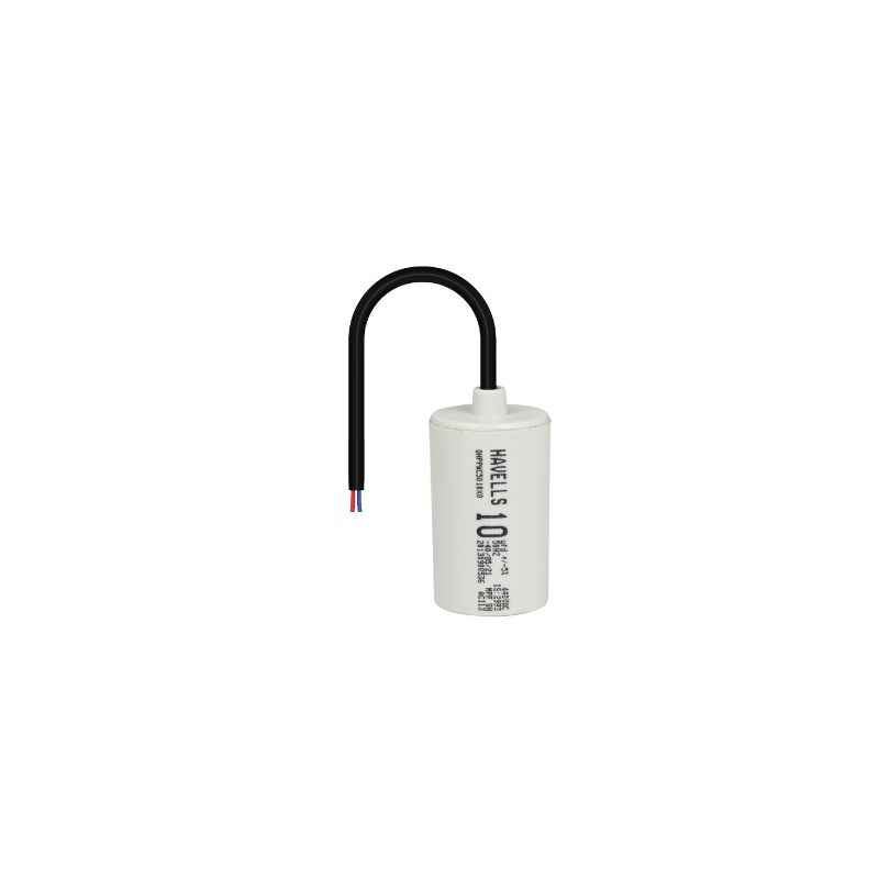 Havells 10µF Lighting Capacitor, QHJPWS5010X0 (Pack of 50)