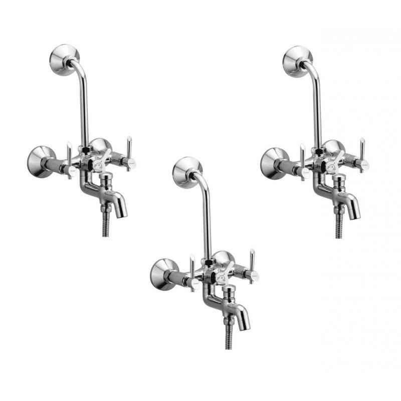 Oleanna Fancy 3 in 1 with "L" Bend Wall Mixer, F-14 (Pack of 3)