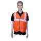 Safari 2 inch Orange Cloth Reflective Safety Jacket, 60 GSM