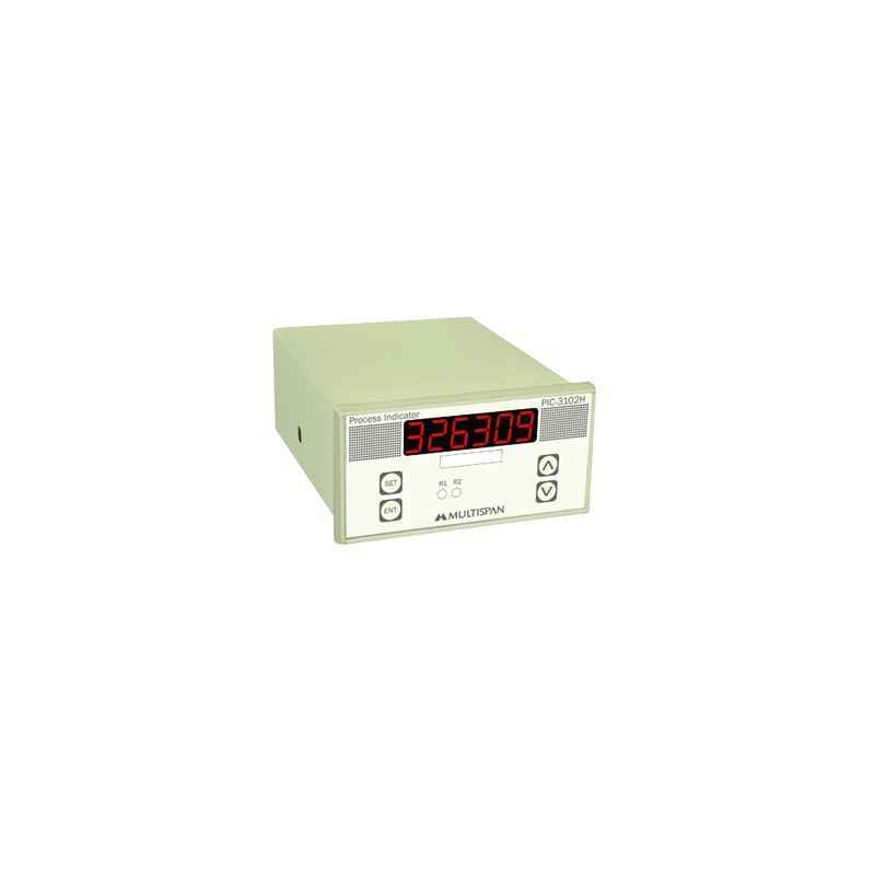 Multispan Single Display Digital Process Controller, PIC-3102H