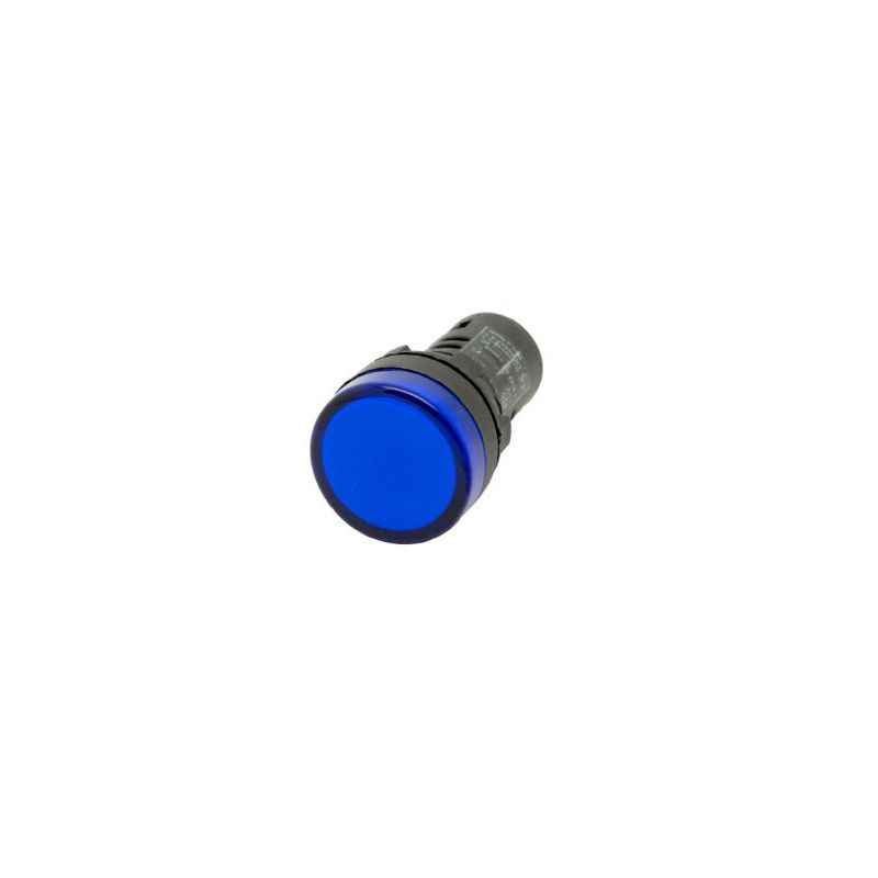 Ideal 220 V AC/DC Blue LED Signal Control Indicator, INDICATOR-AD-16-22(LED)