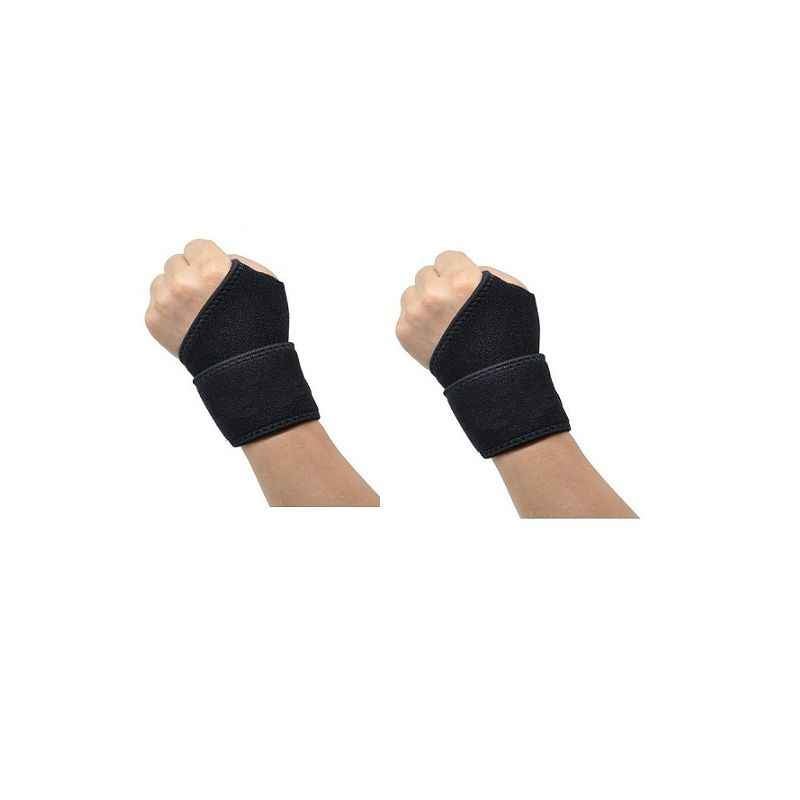 Arsa Medicare AM-001-009 Wrist Wrap with Thumb Hand Support (Pack of 2)