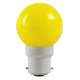 Havells 0.5W B22 G45 Yellow LED Bulb, LHLDAFUEUCNX0X5