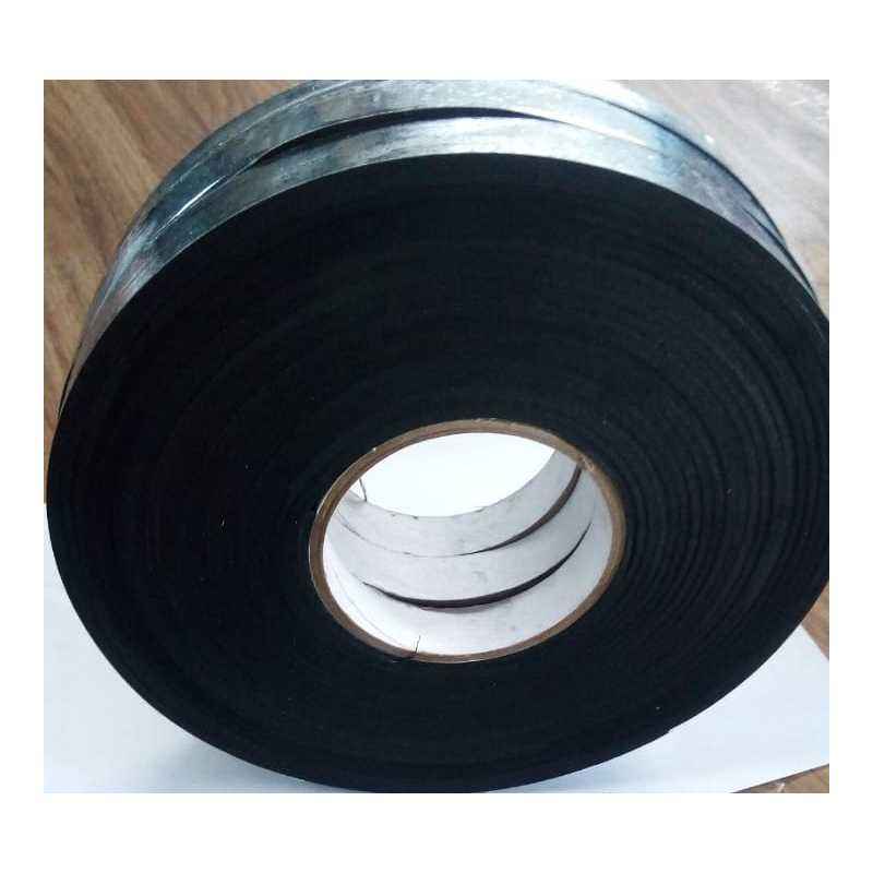 Elisha 20mm Black EVA Foam Tape with Silicon Releaser, Length: 10m (Pack of 3)