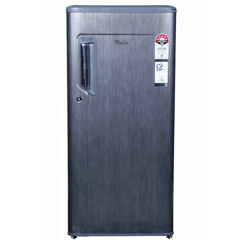 Whirlpool 190 Litre Grey Titanium Single Door Refrigerator, 205 IMPWCOOL PRM 5S (2017)