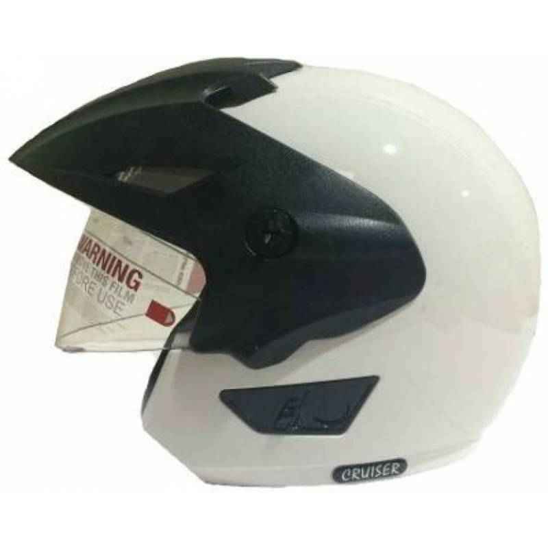 Vega Cruiser WP White Motorsports Open Face Helmet, Size (Medium, 580 mm)