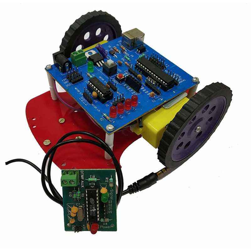 Embeddinator Line Follower & Mobile Control DIY Robotic Kit, ENG-MOBIKIT