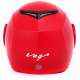 Vega Crux Motorbike Red Full Face Helmet, Size (Medium, 580 mm)